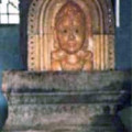 Shree Brahmara in front of the Temple